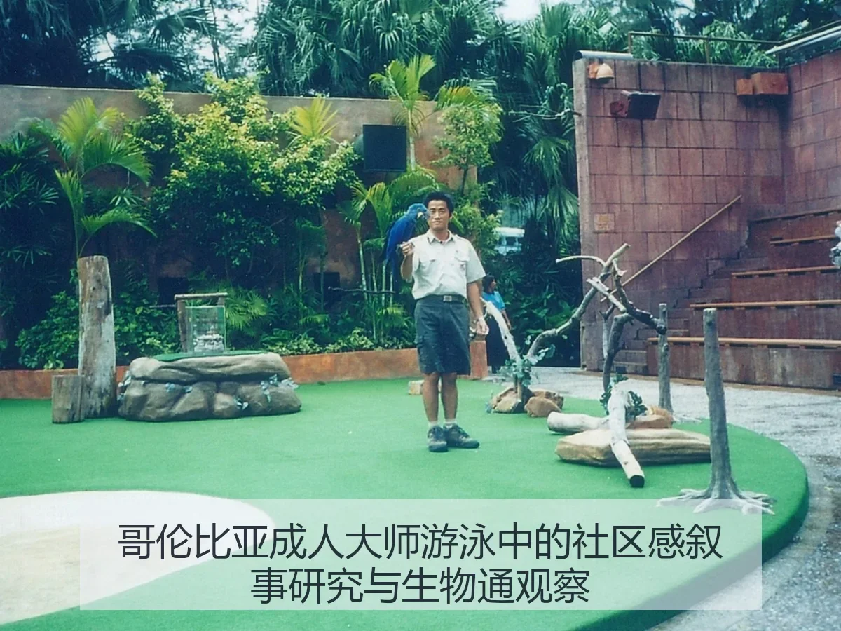 哥伦比亚成人大师游泳中的社区感叙事研究与生物通观察